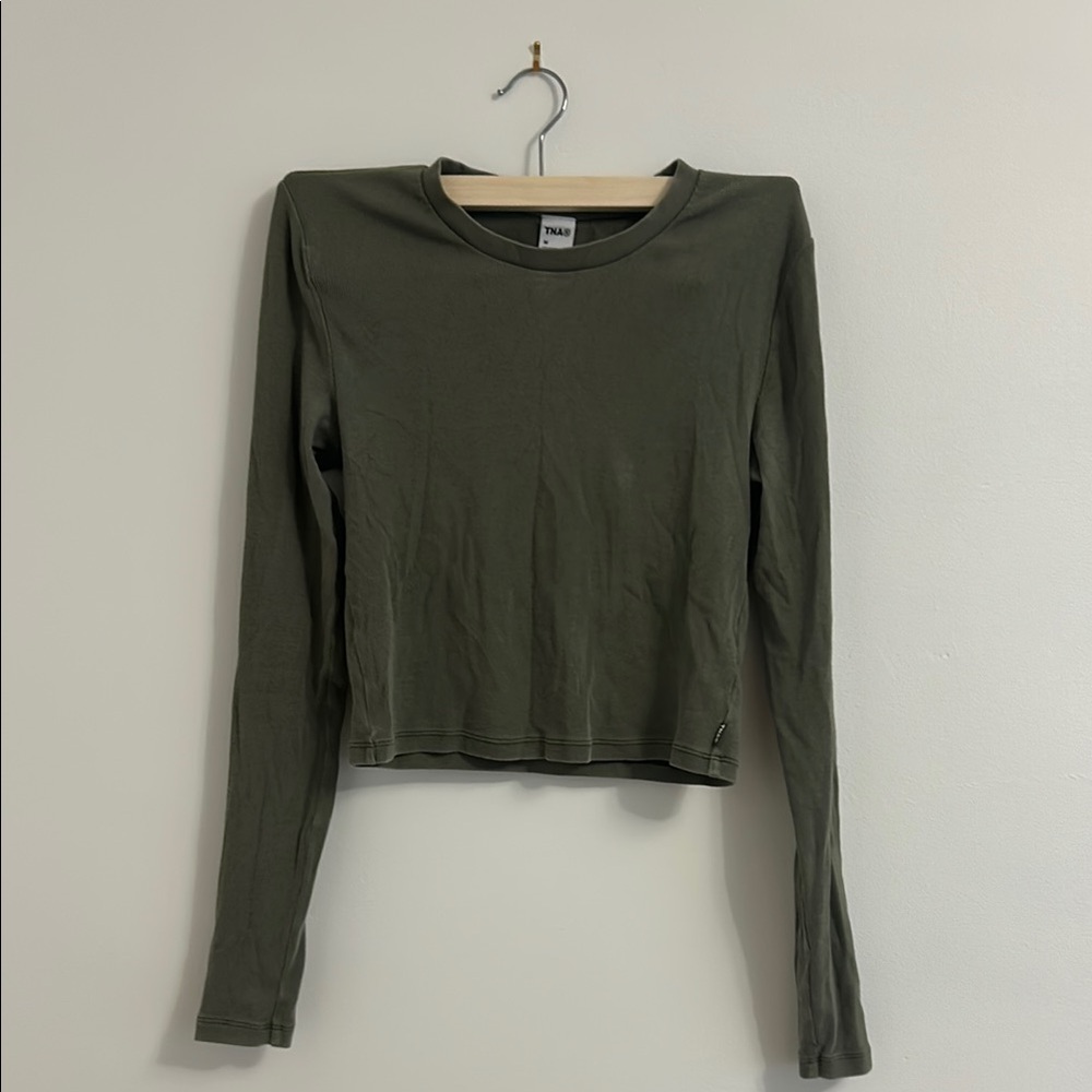 Tna micro rib waist long sleeve